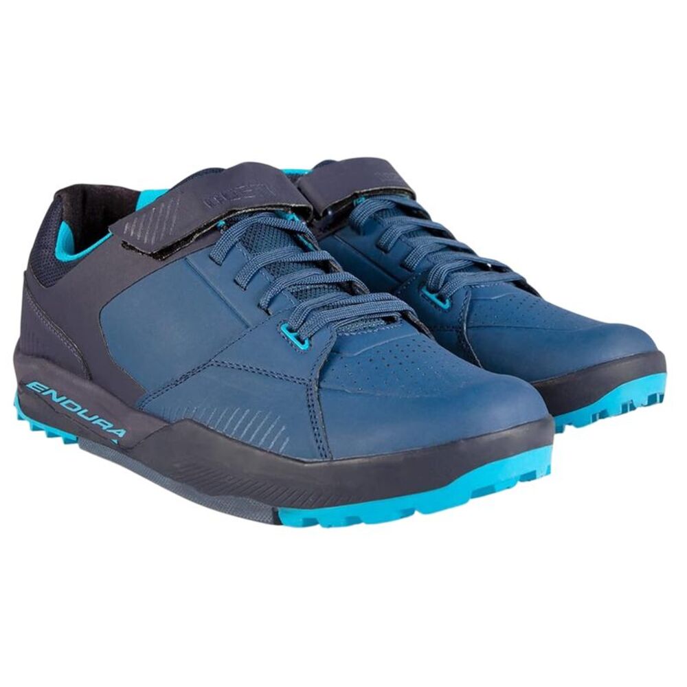 Endura Mens Mt500 Burner Grip Shoes / Navy